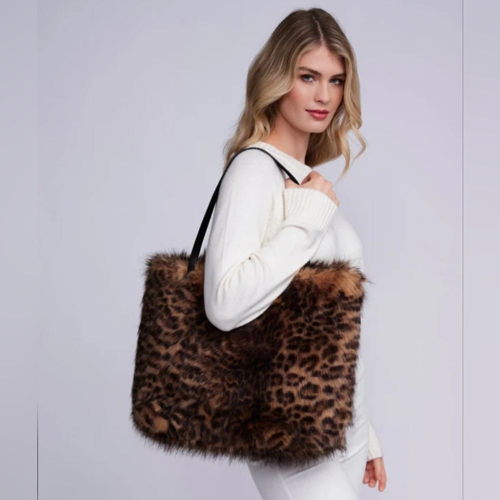 Teddy Animal Print Weekender And Wristlet Bag Whimsigoth Eclectic Maximalist